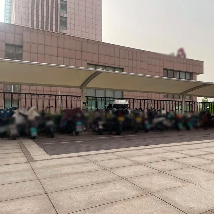 双湖县膜结构电动车棚